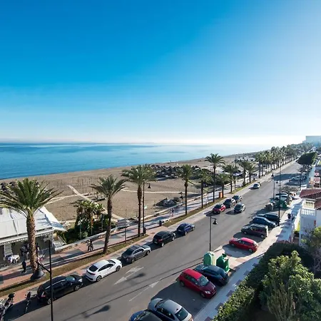 Magic Of The Ocean, Front Line Beach In Playamar-Parking, Sea Views, Pool, Tenis, Paddle, Wifi And Aircon Torremolinos Buitenkant foto