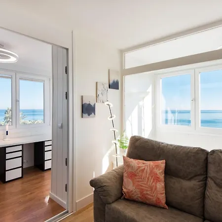 Magic Of The Ocean, Front Line Beach In Playamar-Parking, Sea Views, Pool, Tenis, Paddle, Wifi And Aircon Torremolinos Buitenkant foto